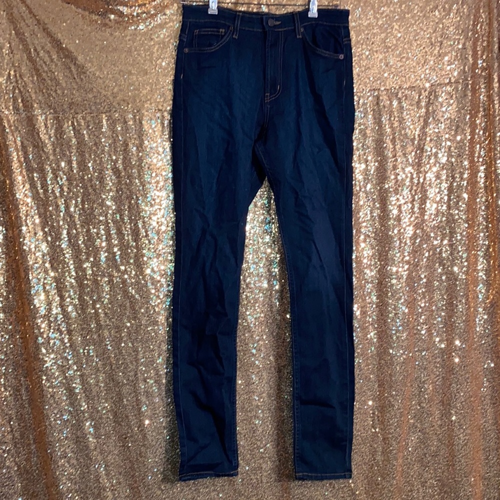 dark denim jeans
